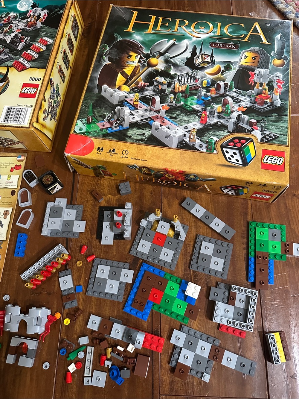 LEGO Heroica Castle Fortaan 3860 2011 Game